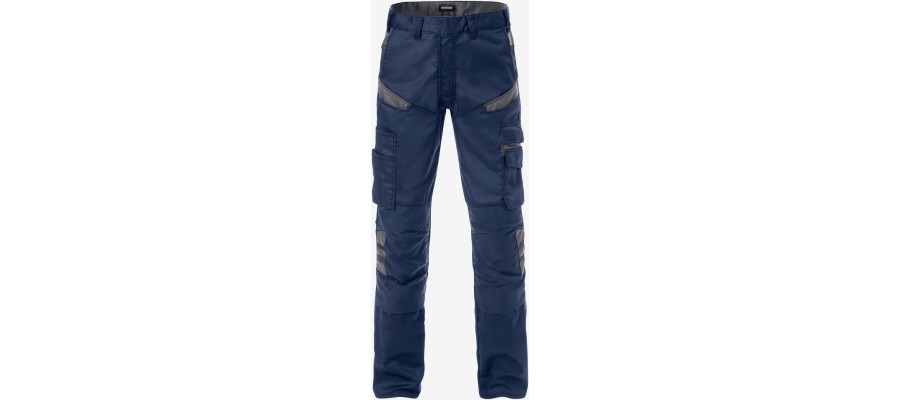 Skarup Broek 2555 STFP Marineblauw/grijs