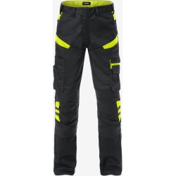 Skarup Broek 2555 STFP Zwart/geel