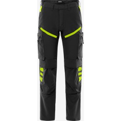 Skarup Stretch werkbroek 2653 LWS Zwart/geel
