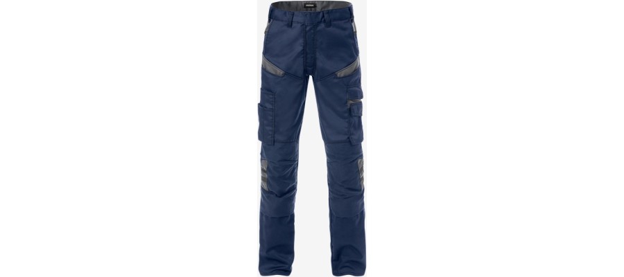 marineblauw/grijs