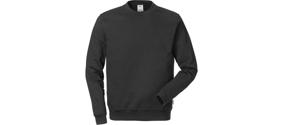 FRISTADS SWEATSHIRT 7601 SM Zwart