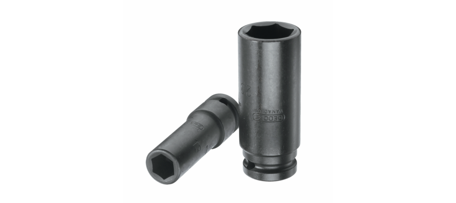 Slagmoerdopsleutel 1/2" lang