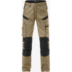 khaki/zwart