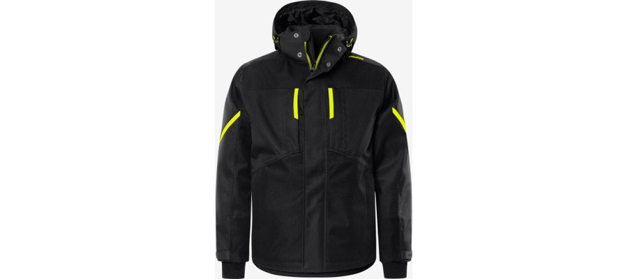 zwart/hi-vis geel