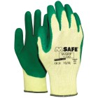 WERKHANDSCHOEN LATEX GROEN XL