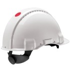 PELTOR G3000 VEILIGHEIDSHELM MET DRAAIKNOP WIT