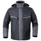 HAVEP 50171 PARKA ZWART/GRIJS XL