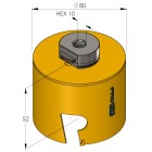 PROFIT MULTI PURPOSE GATZAAG 80 MM , MET GEINTEGREERDE ADAPTER, MET EU