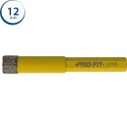 PROFIT DIAMONDBOOR MET ZESKANT AANSLUITING 8 MM, 12 MM