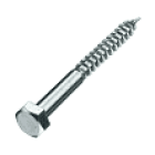 HOUTDRAADBOUT DIN 571 4.8 GALV. VERZINKT 10 X 45 - 100