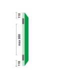 TITAN SCHARNIER/89X89/2,5MM DUBBEL