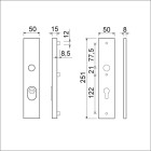 VHB 251/50/15 BUITEN KT 72 BINNEN PC 72 F1 DD.38-45 MM.
