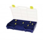 ASSORTIMENTSKIST B340XD240XH50MM 18 VAKKEN ZONDER OPSCHRIFTLABEL