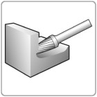 HM-STIFTFREES, MODEL FZ6 / KRUISVERTAND / ø12,7X25X70Xø6