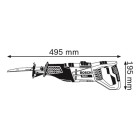 RECIPROZAAGMACHINE GSA 1100 E (ZAAGBLAD HOUT S 2345 X EN ZAAGBLAD META