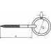 596-12120I / AANLEGRING 12X120 HOUTDR. RVS AISI 316