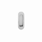 SCHUIFDEURKOM OVAAL 120X40MM BLIND RVS