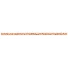 MEUBELPANEEL RECHTKANT 18MM WIT 250X40CM