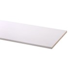 MEUBELPANEEL RECHTKANT 18MM WIT 250X35CM