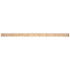 MEUBELPANEEL RECHTKANT 18MM WIT 250X35CM