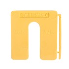 MILLIMAX UITVULPLAATJE 2MM 200 STUKS GEEL