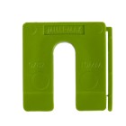 MILLIMAX UITVULPLAATJE 10MM 40 STUKS GROEN