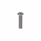 LAAGBOLKOPSCHROEF RVS-A2 IB-4 ISO7380 M6X40 (200)