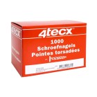 SCHROEFNAGELS GEGALVANISEERD 3,8 X 32MM 1000 STUKS