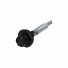 DAK&GEVEL PROFIELPLAATSCHROEF VZ GITZWART RAL9005 4.9X35 (50)