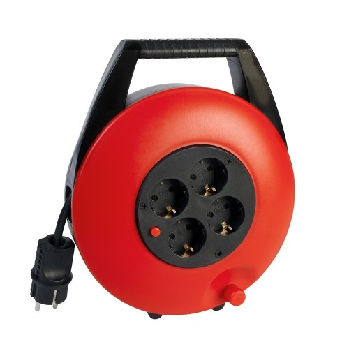 KABELHASPEL ECONOMY NL KBR15T 15M THERMISCH BEVEILIGD