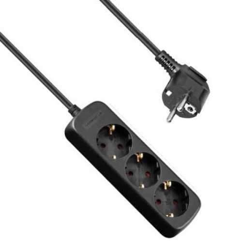 TCD 3V + RA 3 METER 3X1.0MM² ZWART
