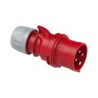 CEE STEKKER 32A 4P 400V 6H ROOD IP44 SHARK