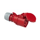 CEE CONTRASTEKKER 32A 4P 400V 6H ROOD IP44 SHARK