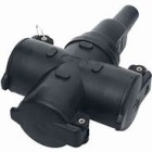 KERAF VOLRUBBER DRIEWEG KOPPELCONTACTSTOP 16A