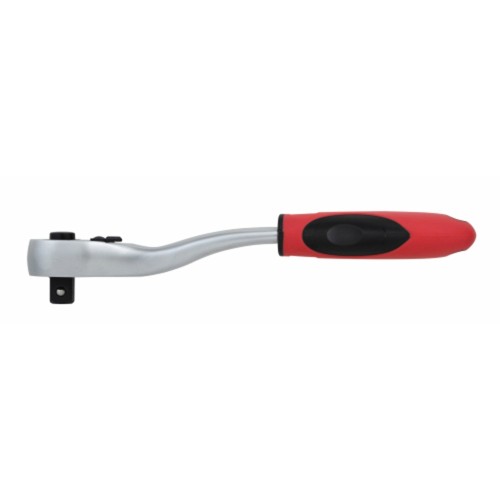 2C-OMSCHAKELBARE RATEL 1/2" GEBOGEN, 255 MM, TERUGHAALHOEK 10° - R60050009