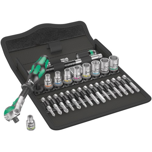 8100 SA 6 ZYKLOP SPEED RATELSET, 1/4" AANDRIJVING, METRISCH, 28-DELIG