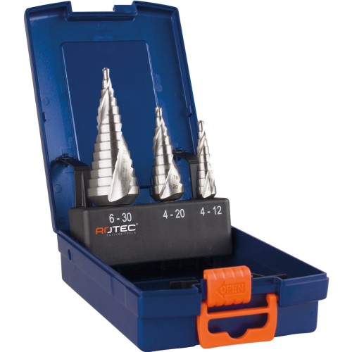 TRAPPENBORENSET '425', 3-DLG.,NR. 0/9-1-2 ABS