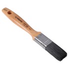 COPENHAGEN PRO KREX PLATTE KWAST 4*, MT. 1, SYNTHETISCH HAAR, FSC HOUTEN STEEL