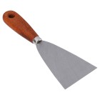 PLAMUURMES DUITS MODEL, 8 CM, HOUTEN HANDVAT