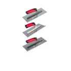LIJMSPAAN ROESTVRIJ 28CM 6X6MM MET RUBIFLEX OPEN GREEP