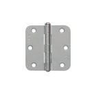ONGELAGERD SCHARNIER/76X76X2.0/RONDHOEK/STAAL TOPCOAT