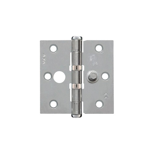 VEILIGHEIDSKOGELLAGERSCHARNIER/76X76X2.4/RECHTHOEK/STAAL TOPCOAT/SKG2