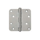ONGELAGERD SCHARNIER/89X89X2.4/RONDHOEK/STAAL TOPCOAT