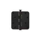 KOGELLAGERSCHARNIER AFGEROND 3.5" (89X89X2.5) CE (EN1935:2002) RVS ZWART