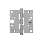 VEILIGHEIDSKOGELLAGERSCHARNIER/89X89X3/RONDHOEK/STAAL TOPCOAT/SKG3