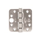 SMART EASYFIX VEILIGHEIDSSCHARNIER/89X89X3/RONDHOEK/RVS/SKG3