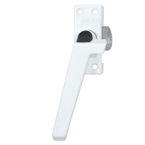 RAAMSLUITING DRUKKNOP/LINKS/ALUMINIUM WIT