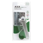 RAAMSLUITING DRUKKNOP/RECHTS/ALUMINIUM F1/BL