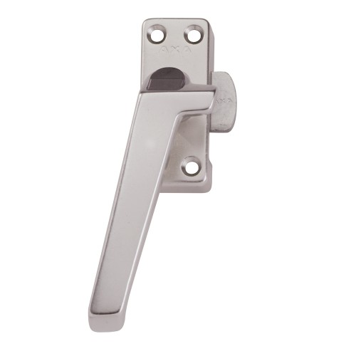 RAAMSLUITING DRUKKNOP/LINKS/ALUMINIUM F1