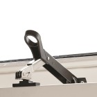COMBI-RAAMUITZETTER AXAFLEX/STAAL ZWART/KUNSTSTOF ZWART